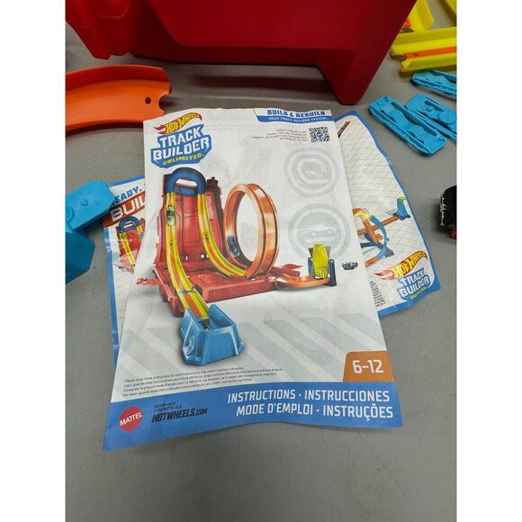 Hot Wheels Track Builder Unlimited Fuel Stunt Box Track Builder Set 6-12 Years - Picture 3 of 10